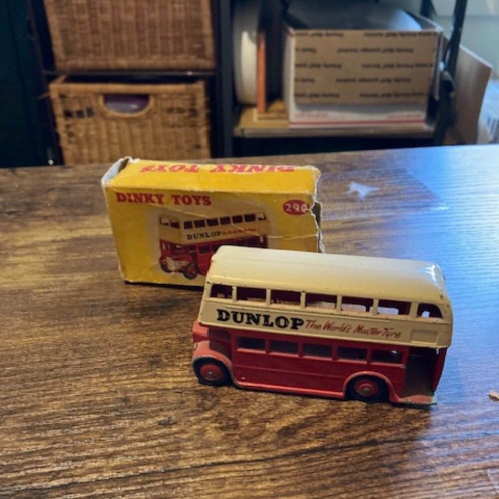 Vintage Dinky toys #290 double decker bus